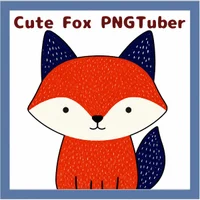 Fox PNGTuber Cozy Avatar - модель лисы для Veadotube