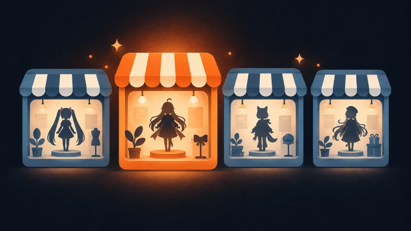 Где купить VTuber-модель: обзор площадок в 2026 году