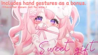 Динамический Live2D-аксессуар Sweet Gift для VTube Studio