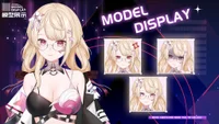 Live2D-модель Debut Idol в полный рост