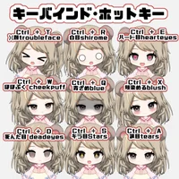 Кастомизируемая чиби-модель девочки Custom Chibi Vtuber