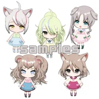 Кастомизируемая чиби-модель девочки Custom Chibi Vtuber