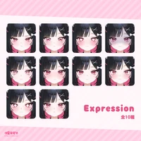 Кастомизируемая Live2D модель Jirai-chan
