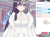 Live2D-модель PRISM (полный рост)
