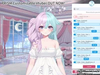 Live2D-модель PRISM (полный рост)