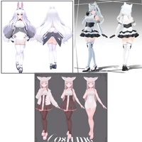 Комплект 3D-моделей INABA, Shiina и Kosame