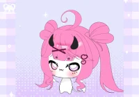 Кастомизируемая Live2D модель Lil Demon Bean