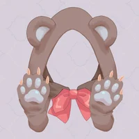Капюшон медведя с лапками и трекингом рук Bear Hoodie