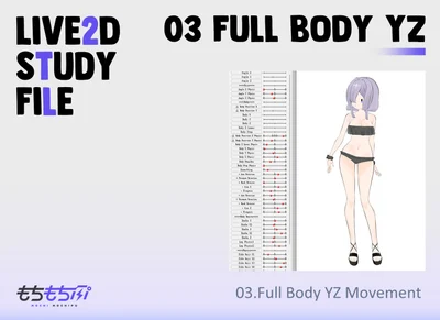 Учебный проект Live2D: Full Body YZ Movement