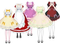 Костюм французской горничной French Maid Costume Live2D
