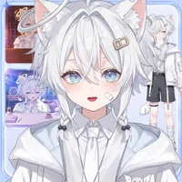 Live2D-модель котика-ангела Angel Shota
