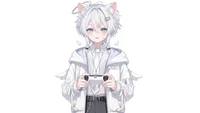 Live2D-модель котика-ангела Angel Shota