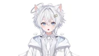 Live2D-модель котика-ангела Angel Shota