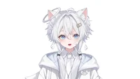 Live2D-модель котика-ангела Angel Shota