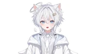 Live2D-модель котика-ангела Angel Shota