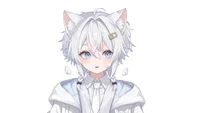 Live2D-модель котика-ангела Angel Shota