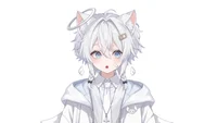 Live2D-модель котика-ангела Angel Shota