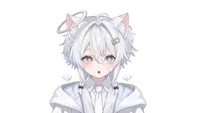 Live2D-модель котика-ангела Angel Shota