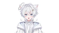 Live2D-модель котика-ангела Angel Shota