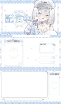 Live2D-модель витубера Baby Seal