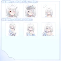 Live2D-модель витубера Baby Seal