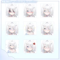 Live2D-модель витубера Baby Seal