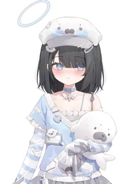 Live2D-модель витубера Baby Seal