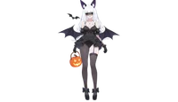 Live2D-модель Black & White Succubus