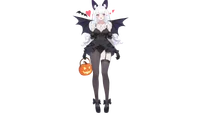 Live2D-модель Black & White Succubus
