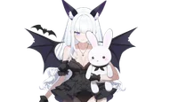 Live2D-модель Black & White Succubus