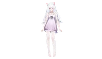 Live2D-модель Black & White Succubus