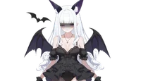 Live2D-модель Black & White Succubus