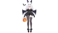 Live2D-модель Black & White Succubus