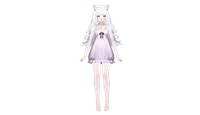Live2D-модель Black & White Succubus