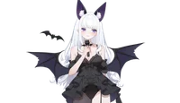 Live2D-модель Black & White Succubus