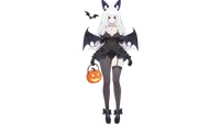 Live2D-модель Black & White Succubus