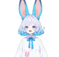 Live2D-модель Blue Moon Rabbit Girl