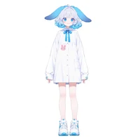 Live2D-модель Blue Moon Rabbit Girl