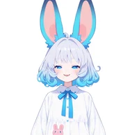 Live2D-модель Blue Moon Rabbit Girl