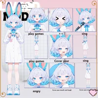 Live2D-модель Blue Moon Rabbit Girl