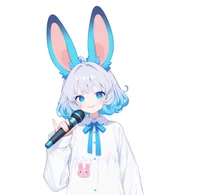 Live2D-модель Blue Moon Rabbit Girl