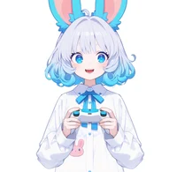 Live2D-модель Blue Moon Rabbit Girl