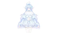 Готовая Live2D модель Blue Swan
