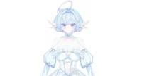 Готовая Live2D модель Blue Swan