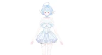 Готовая Live2D модель Blue Swan
