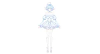 Готовая Live2D модель Blue Swan