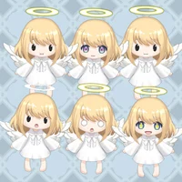 Live2D-модель чиби-ангела Chibi Tenshi-chan