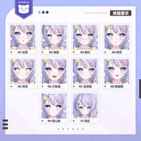 Live2D модель девушки в кошачьих наушниках Denpa Shoujo