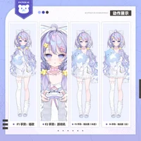 Live2D модель девушки в кошачьих наушниках Denpa Shoujo