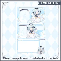 Live2D модель Emo Kitten